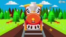 El Tren - Colores para niños - Coches & Trenes infantiles - Dibujos animados - Carritos para niños
