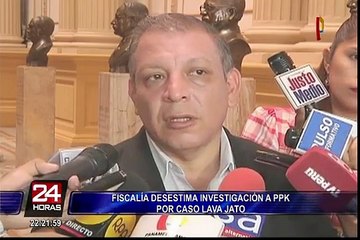 Fiscalía desestima investigación a PPK por caso Lava Jato