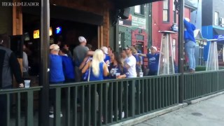 UK fans react to final moments of UK-UNC game