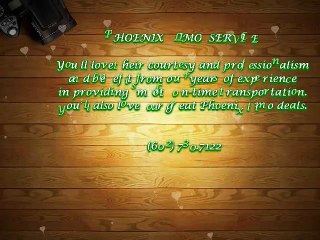 Limo Service Phoenix AZ