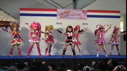 プリキュアオールスターズがやってくる!! アリオ西新井 2014/06/28