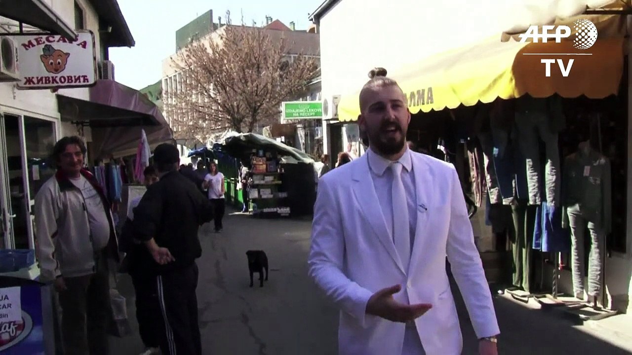 Serbischer Satiriker mischt Politik auf