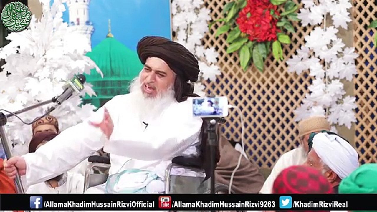 Raja.G !! لبیک یا رسول الله....اس بات کی جسکو سمجھ آ گئی اسکو دین سمجھ آ گیا Allama Khadim Hussain Rizvi 2017