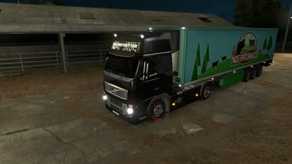 Euro Truck Simulator 2 Gameplay #20 Chicken Meat Transport from Clermont-Ferrand to Calais