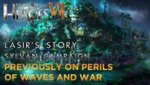 Heroes VII - Lasir's Story - Sylvan Campaign - Mission 2: Previously on Perils of Waves and War