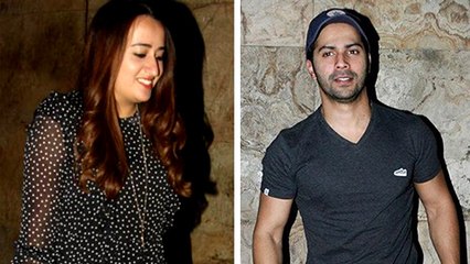 Varun Dhawan And Natasha Dalal At The Boss Baby Screening | The Boss Baby