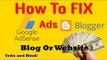 Google AdSense ads are not displayed on my Blogger's Blog (Solved) -Dailymotion