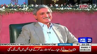 Jahangir Tareen Jaw Breaking Reply To PML-N Supporter