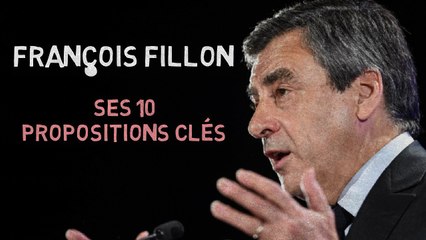 François Fillon : ses 10 propositions clés