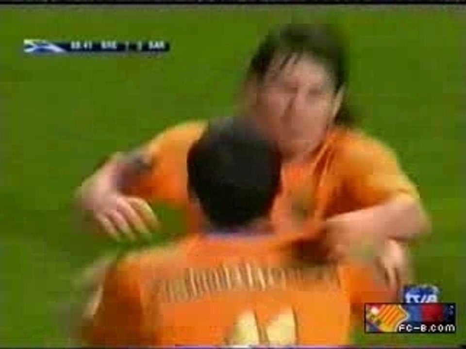 But-werder-barcelone-messi 2006-2007