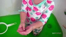 Slime Baff Bath Fun & Learn The Color GreZXZXen _ SISreviews Plays In