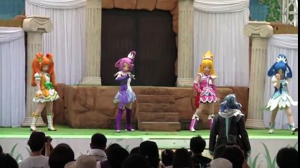 ドキドキ！プリキュアショー！かわいくかっこよくグリーンランド踊るプリキュア