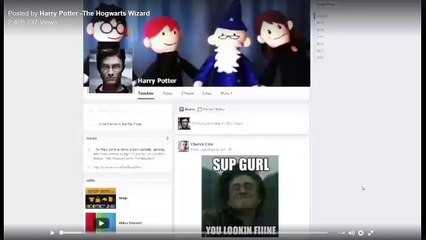 harry potter crew on facebook best (comedy ever)