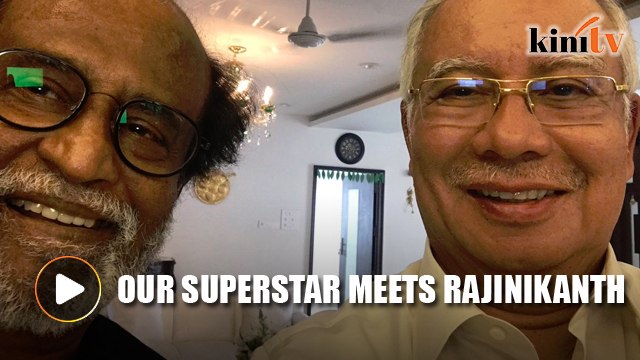 Najib accepts Rajinikanth's invitation to have tea