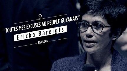Ericka Bareigts : "Toutes mes excuses au peuple guyanais"