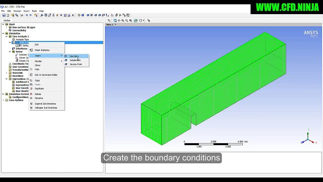 ANSYS CFX - Free surface 3D - Part 1_2