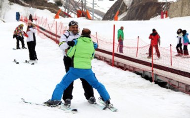 Palandöken'de Nisan Ayında Kayak Keyfi