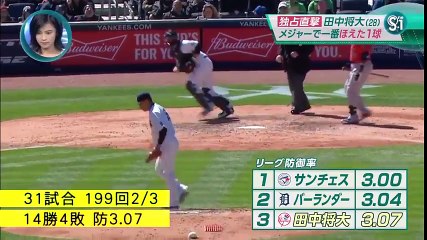 田中将大 メジャーで1番吠えた1球‼︎
