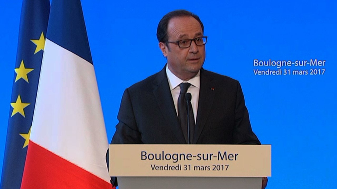 Discours à l'hôtel de ville de Boulogne-sur-Mer