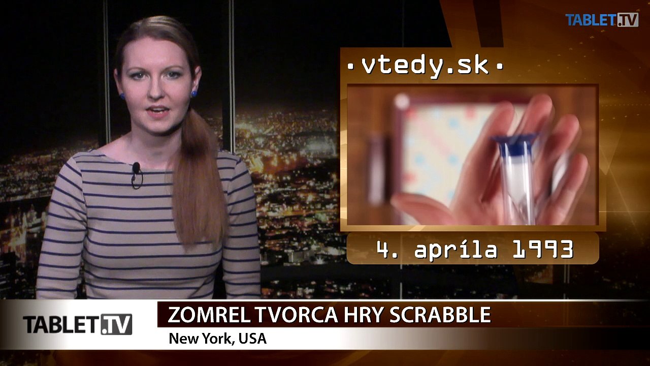 Stalo sa TENTO TÝŽDEŇ: Tvorca scrabble a piaty vesmírny turista