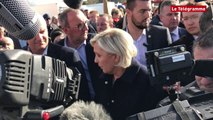 Bretagne. Marine Le Pen : 
