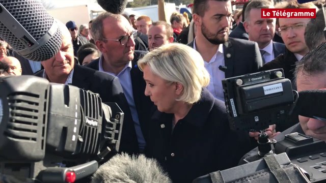 Bretagne. Marine Le Pen : Les agriculteurs pillés par des bandes d'étrangers