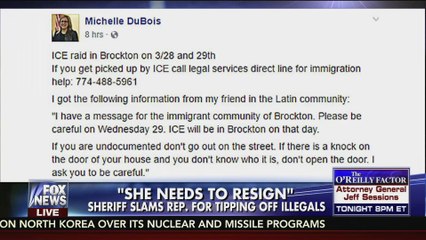 DuBois Tips Off Illegals Before ICE Raid