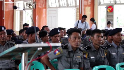 ေ႐ြးေကာက္ပြဲမွာ လံုၿခံဳေရးေတြ မ႐ွိသင့္တဲ့ေနရာမွာ ႐ွိရင္ အေရးယူမယ္ (႐ုပ္/သံ)