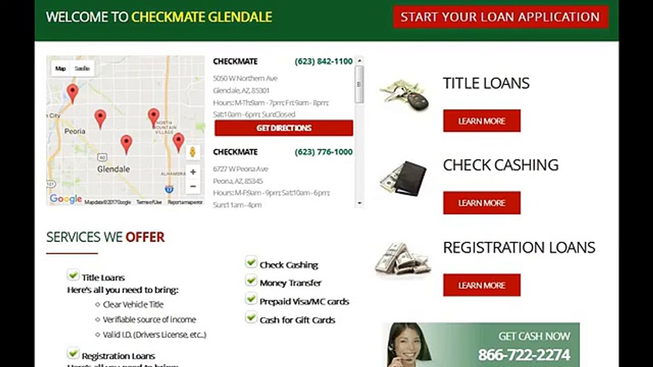 Registration Loans in Glendale
