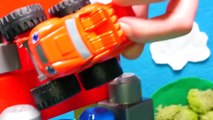 Blaze and the Monster Machines toys - Race tracks for kids - Big trucks - Monst