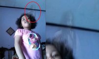 閲覧注意？ 5歳少女の頭上に「ゾッとする」ほど怖い女の地縛霊が写り込む！ ＝インドネシア