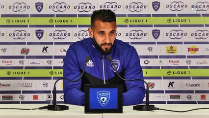 Bastia-Lille : Conf. d'avant-match d'A. El Kaoutari