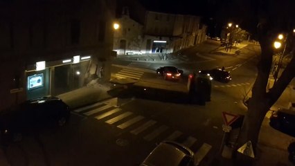 Attaque d'une banque au camion-bélier à Pernes-les-Fontaines