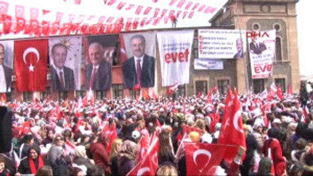 Kars Başbakan Yıldırım Kars Mitingi