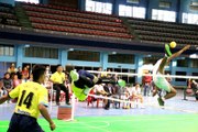 Manipur vs Thailand Sepak Takraw match