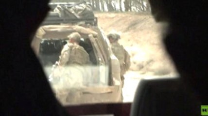 Ruslar, ABD Askerlerini Rakka'daki Cephe Hattında Görüntüledi