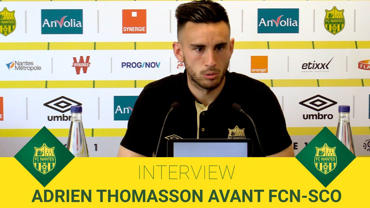Adrien Thomasson avant FCN-SCO