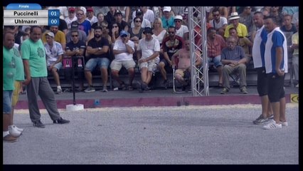 International à pétanque de Ruoms : Finale France vs Uhlmann
