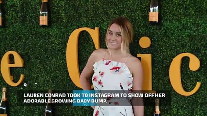 Lauren Conrad shows off her growing baby Bump while 'Babymooning'