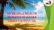 Health Benefits of Virgin Coconut Oil