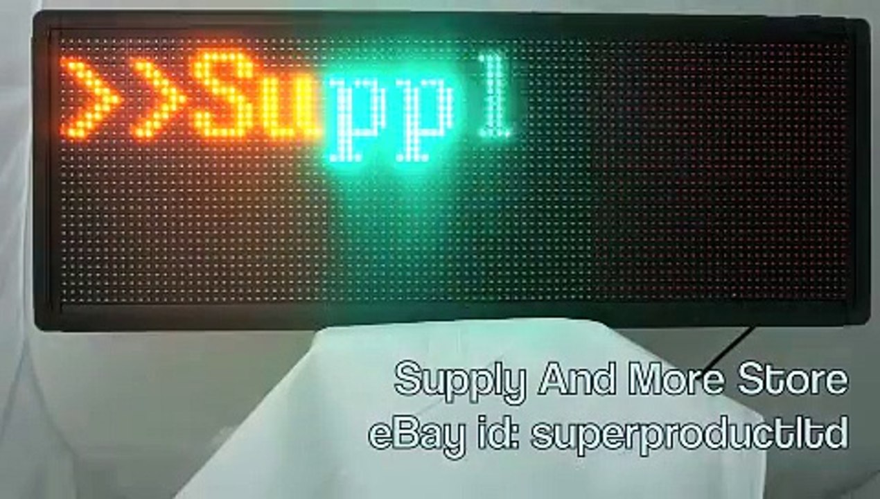 Cài đặt led ma trận và nguồn cấp cho led matrix