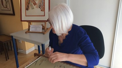 L'art de la broderie japonaise à Ploërmel