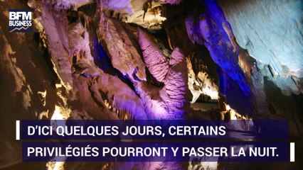 Une nuit de rêve dans une grotte !