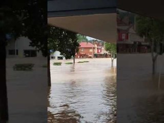 Floodwaters Inundate Streets of Lismore