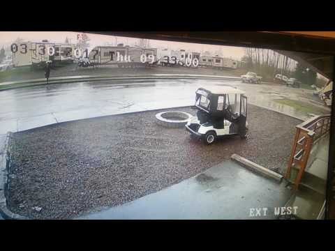 Tornado Whips Through RV Dealership, Overturning Rigs