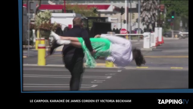 Victoria Beckham et James Corden réunis pour un Carpool Karaoké déjanté (vidéo)
