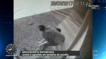 Adolescente é espancada durante tentativa de assalto no interior de São Paulo