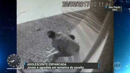 Adolescente é espancada durante tentativa de assalto no interior de São Paulo