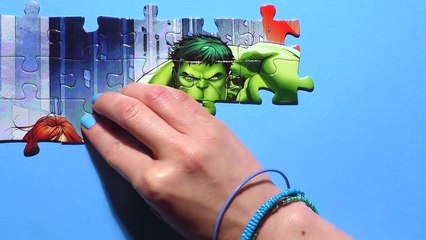 MARVEL AVENGERS Learn Puzzle Jigsaw Games Clementoni Hulk Captain