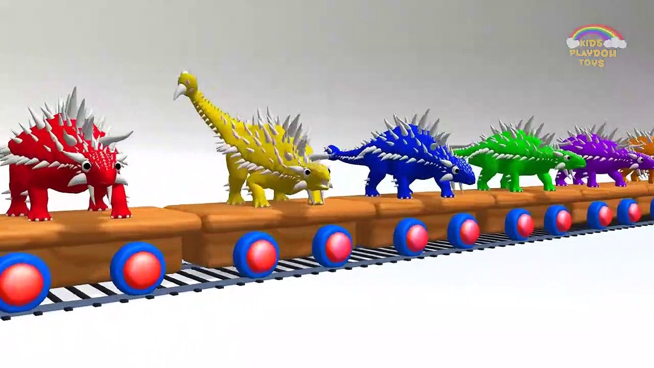 Learn Colors with Dinosaurs or Kids _ Colors